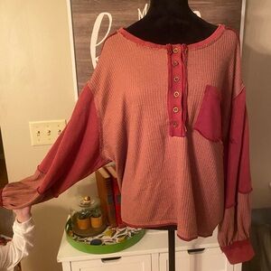 #88 Maroon Henley